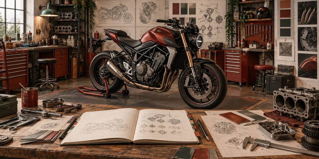 Illustration éditoriale du sujet : Kawasaki Z900 : fiche technique, versions et générations
